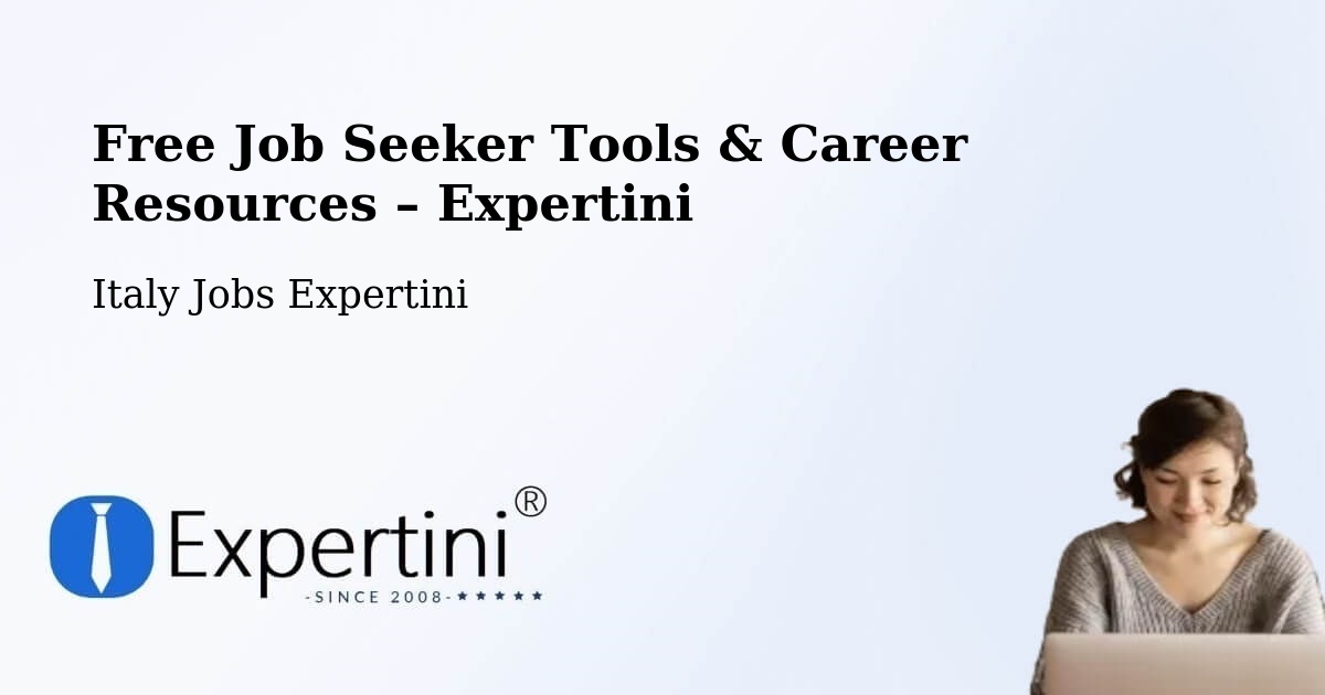 Free Job Seeker Tools & Career Resources – Monza - Monza, Italy Jobs Expertini