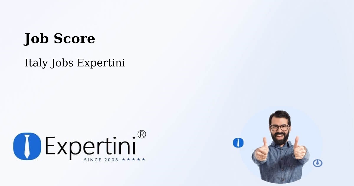 Job Score & Job Description Score Tool – Monza - Italy Jobs Expertini