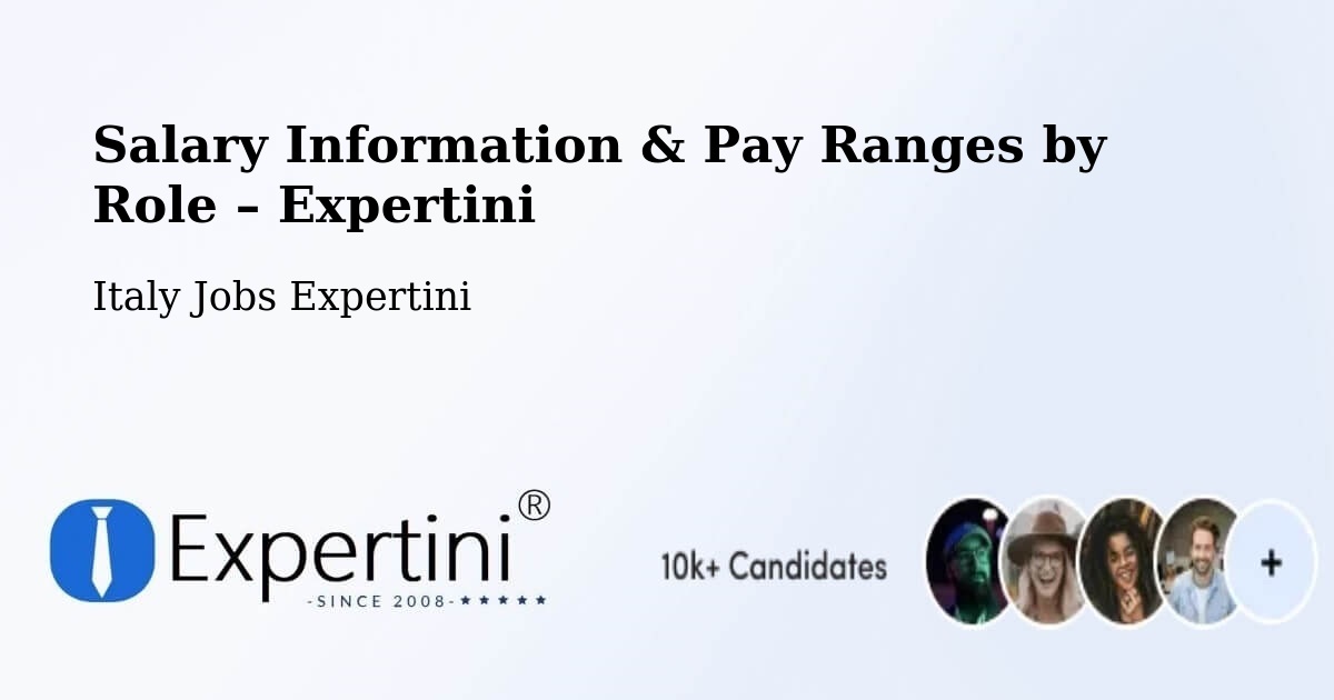 Salary Information & Pay Ranges – Monza - Monza, Italy Jobs Expertini